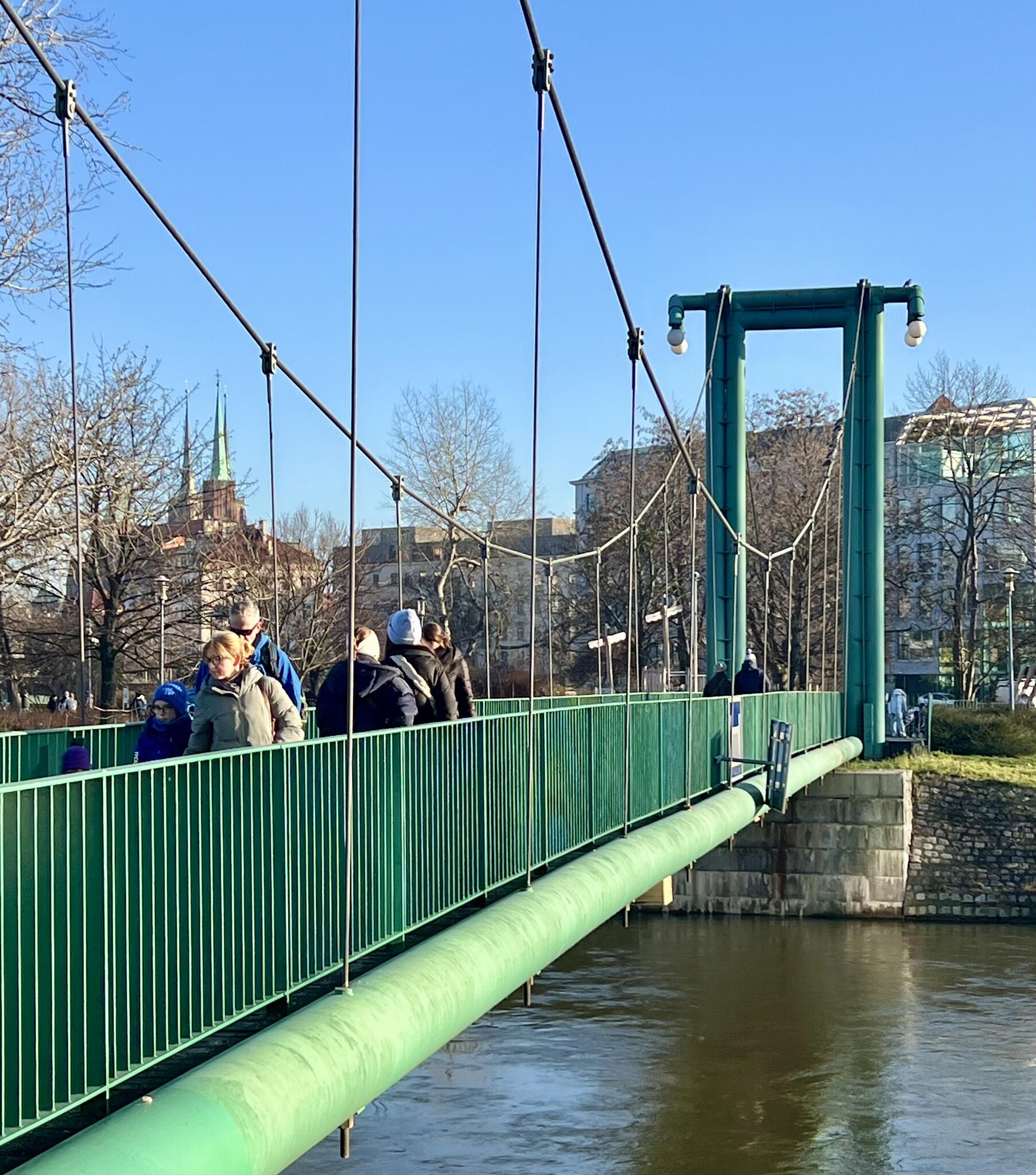 Les berges de l'Oder et les îles de Wrocław